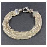 Sterling Silver Braided bracelet