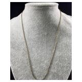 Sterling Silver Chain -Gold tone