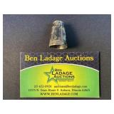 Sterling Silver Thimble - 3.40g