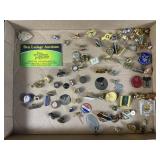 Pins, buttons, and more