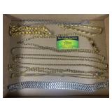 Gold and silver tone necklaces