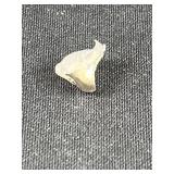 Silver tooth crown- .72g