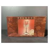 4 Lead Crystal Wine Glasses