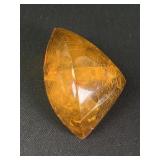 Amber brooch