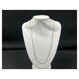Sterling Silver Rope Necklace