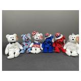 Patriotic and wedding Ty Beanie Babies