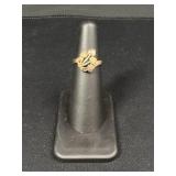 Black Hills Gold 10K Leaf Cluster Ring