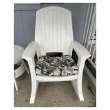 Outdoor plastic Rocker