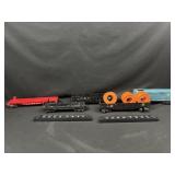 Vintage Lionel O Gauge model train freight cars