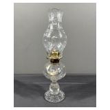 Clear Glass Kerosene Lamp w/ Chimney