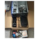 HP Desktop Computer part w/ Keyboard & Accessories