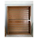 Wall Display Shelf w/ Glass Shelves