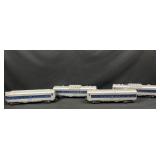 Lionel O Gauge Santa Fe Passenger Cars 2412-2416