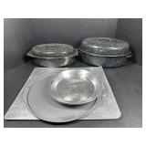 Pie pans, Graniteware and more