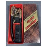 Tie Rack wall plaque Brush and shoe horn