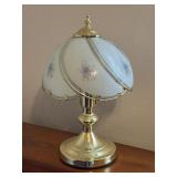 Glass panel shade Lamp
