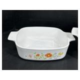 Corningware Wildflower Bake dishes
