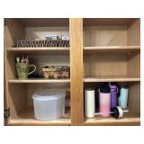 Contents of cabinet