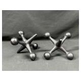 Metal Jacks Decor