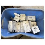 Tote Of MFS Supply Doorknobs