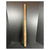 Carved Wooden Bat