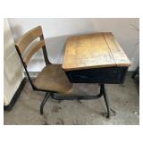 Vintage School Desk