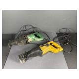 Hitachi & DeWalt Reciprocating Saw