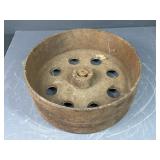 12ï¿½ Cast Metal Wheel