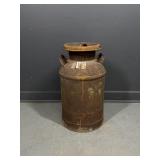 Vintage Metal Milk Can