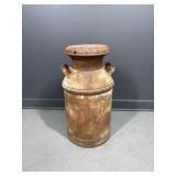 Vintage Metal Milk Can