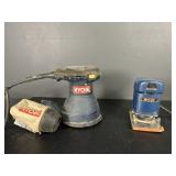 2 Corded Ryobi Hand Sanders