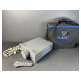 NEC Multimedia Projector w/ Remote & Case