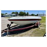 1995 1760 XBRC Speed Boat & Trailer