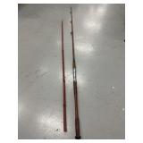 75ï¿½ fishing Rod and Incomplete cain pole
