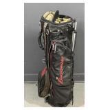 Budweiser Golf Bag - worn