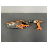 Ridgid Drill & Handheld Vacuum Combo