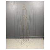 Metal Garden Obelisk