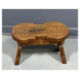 Violin Shaped Wooden Footstool