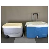 Igloo and Rubbermaid Coolers