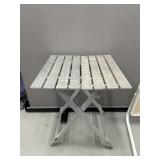 Folding Aluminum Slat Camping Table