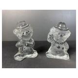 7.5" glass Clown Figures