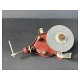 Vintage Hand Crank Bench Grinder Sharpener