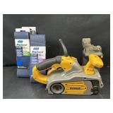 DeWalt Electric Belt Sander and Belt Sander Paper