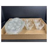 Glassware Snack Set