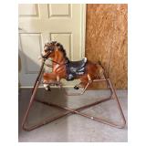 Antique Spring Rocking Horse