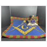 Freemason Square and Compass Decanter and Wall