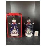 Home Collection Lighted Acrylic Santaï¿½s Toy Shop