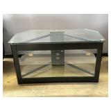 Glass Entertainment Stand