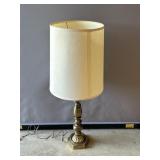 Tall Brass Base Lamp