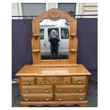 Staley Furniture Dresser with Mirror